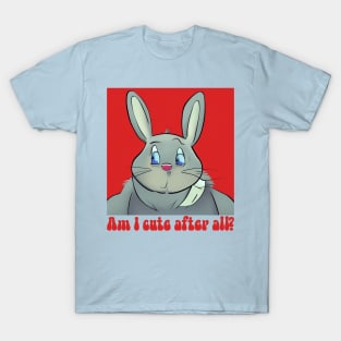 Funny chubby rabbit. T-Shirt